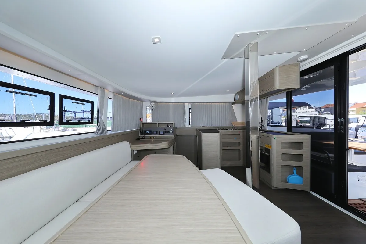 Salon of Sail la Vie, a Lagoon 42 catamaran at Pirovac, Croatia