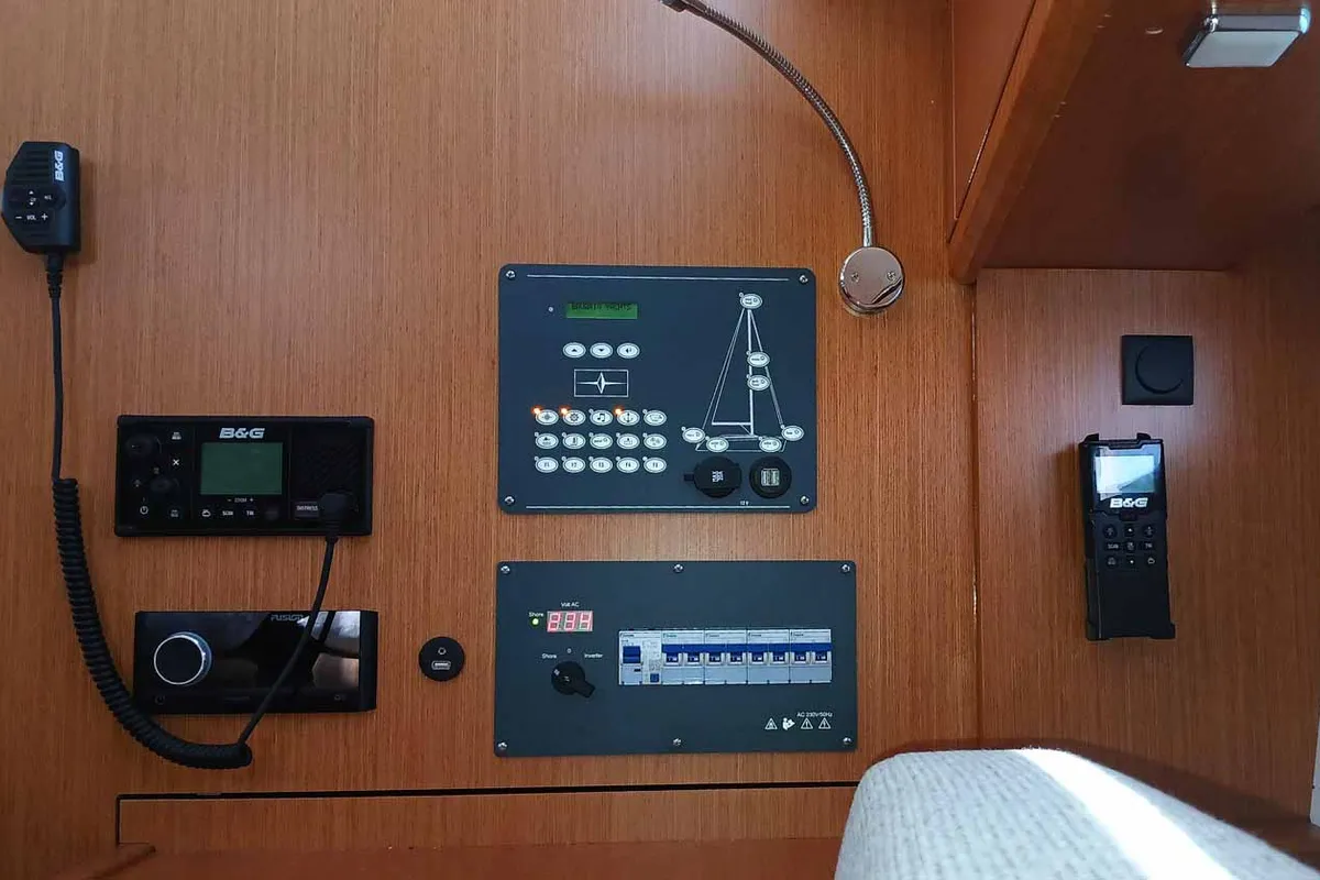 Xenia, a Bavaria Cruiser 37 sailboat at Municipal Unit of Lefkada, Greece