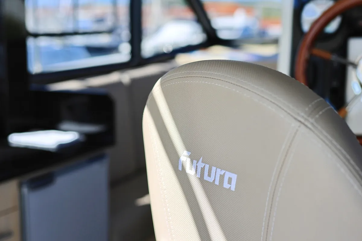 Batu, a Cobra Yachts Futura 40 Grand Horizon motor yacht at Grad Vodice, Croatia