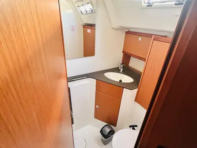 Miber Summerbird, a Bavaria Cruiser 46 sailboat at Fethiye, Turkey