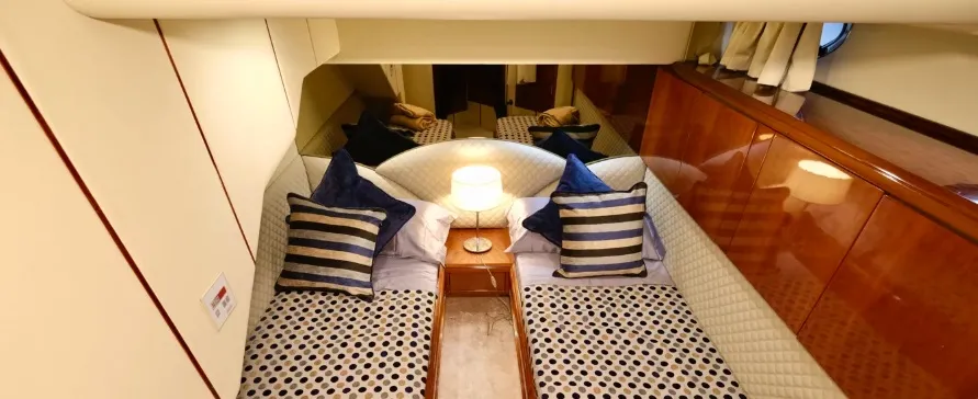 Premium, a Fairline Squadron 55 motor yacht at Messina, Italy