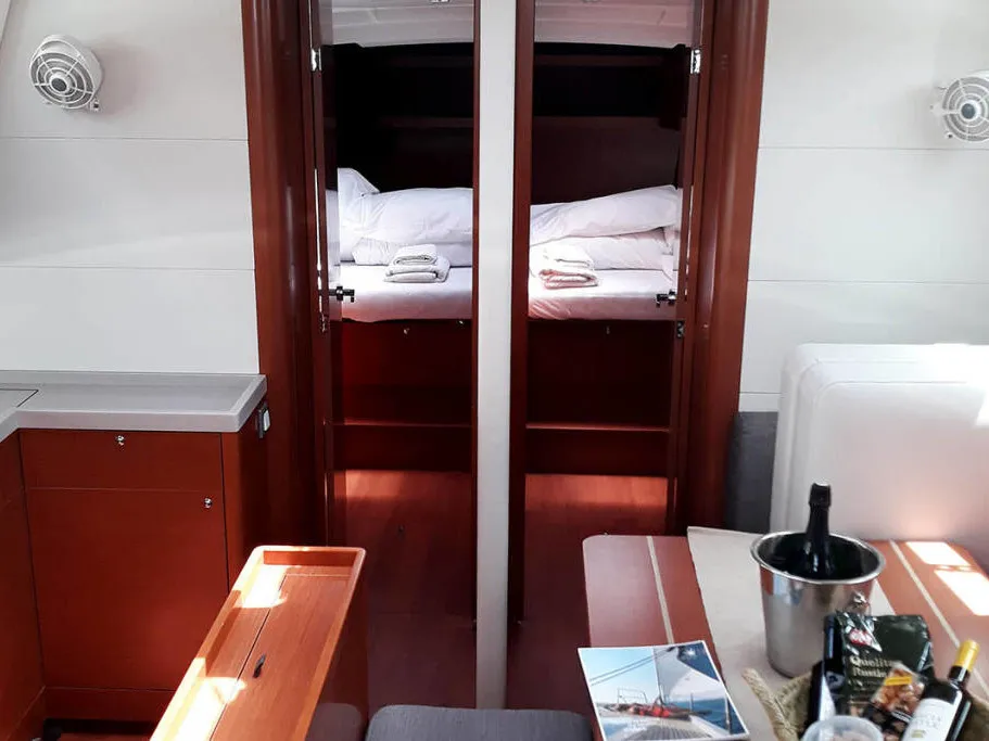 AF-O46.1OL, a Beneteau Oceanis 46.1 sailboat at Athens, Greece