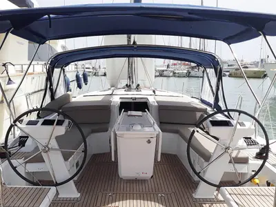 AF-O46.1OL, a Beneteau Oceanis 46.1 sailboat at Athens, Greece