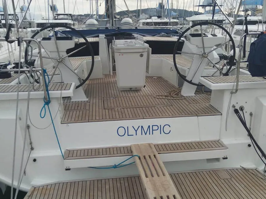 AF-O46.1OL, a Beneteau Oceanis 46.1 sailboat at Athens, Greece