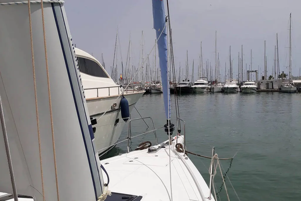 AF-O46.1OL, a Beneteau Oceanis 46.1 sailboat at Athens, Greece