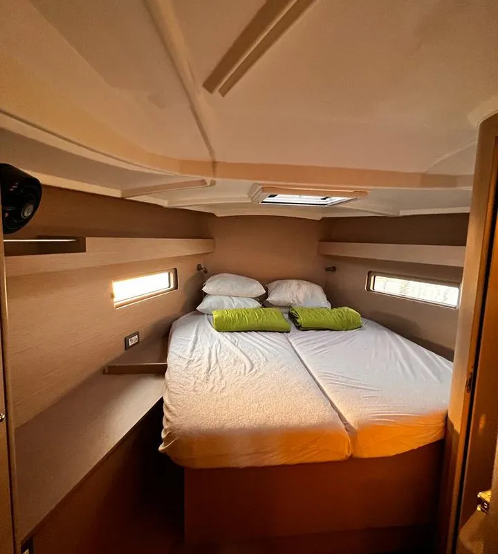 Cabin on Fearless D, a Beneteau Oceanis 40.1 sailboat at Athens, Greece