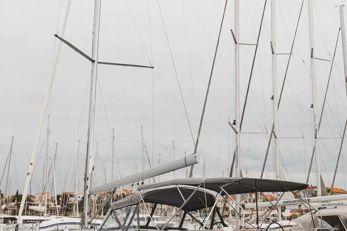 Panthata, a Beneteau Oceanis 51.1 sailboat at Grad Šibenik, Croatia