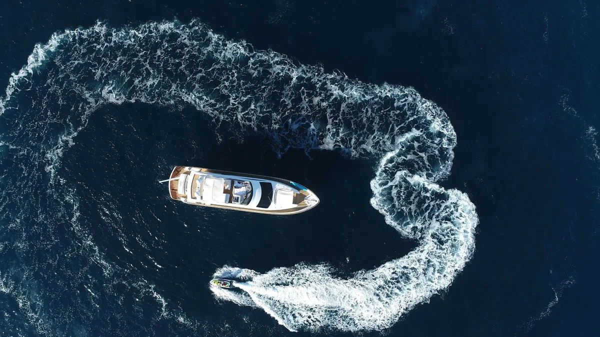 Exterior view of Lukas, a Evo Marine Deauville 760 motor yacht at Split, Croatia