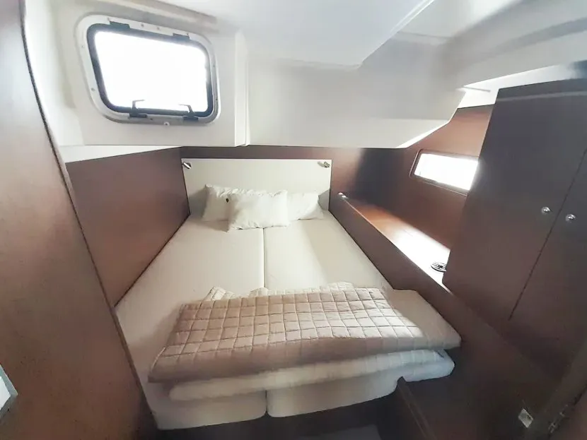 Cabin on My Way, a Beneteau Oceanis 51.1 sailboat at Athens, Greece