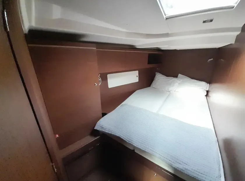 Cabin on My Way, a Beneteau Oceanis 51.1 sailboat at Athens, Greece