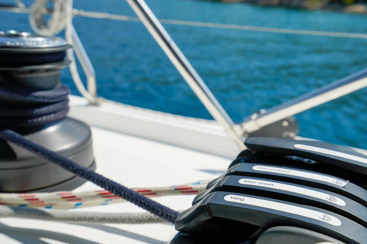 Janina, a Hanse 460 sailboat at Seget Donji, Croatia
