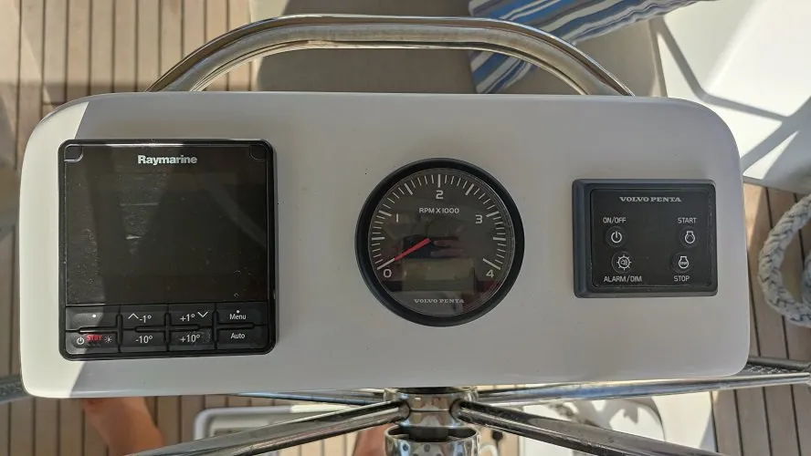 Gracia, a Dufour 360 GL sailboat at Fethiye, Turkey