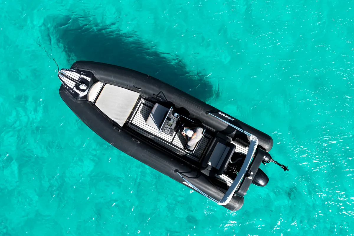 Exterior view of Triton, a Gulet Motorboat motorboat at Alyki, Greece