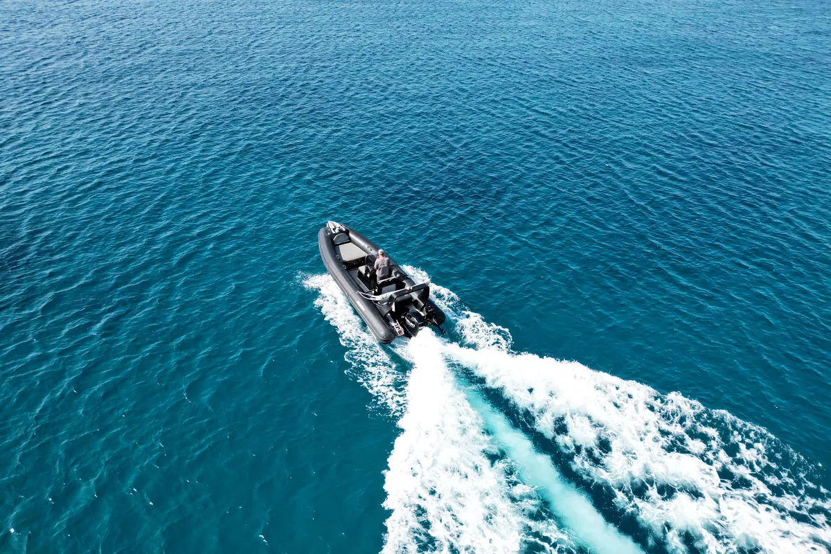 Exterior view of Triton, a Gulet Motorboat motorboat at Alyki, Greece