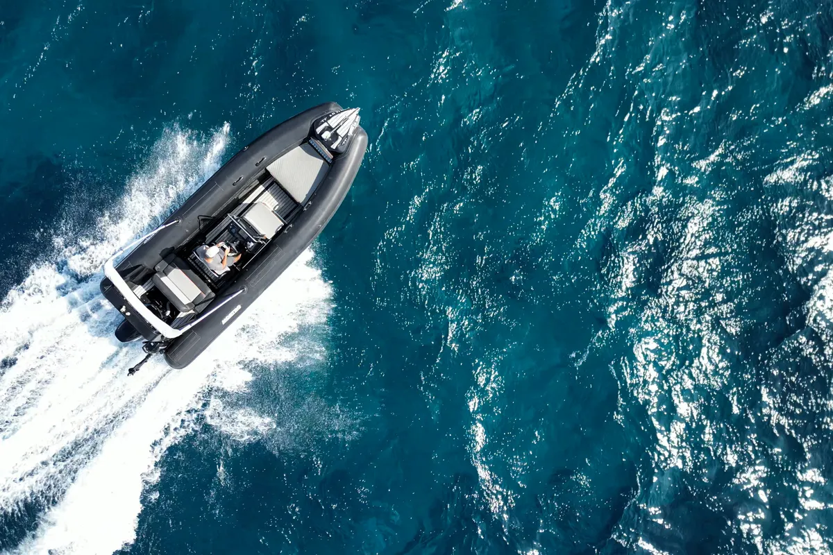 Exterior view of Triton, a Gulet Motorboat motorboat at Alyki, Greece
