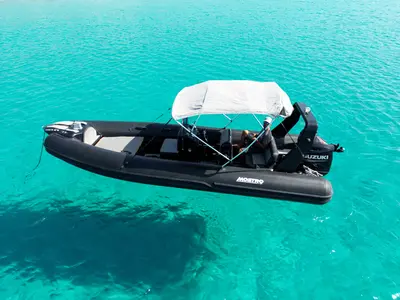 Exterior view of Triton, a Gulet Motorboat motorboat at Alyki, Greece
