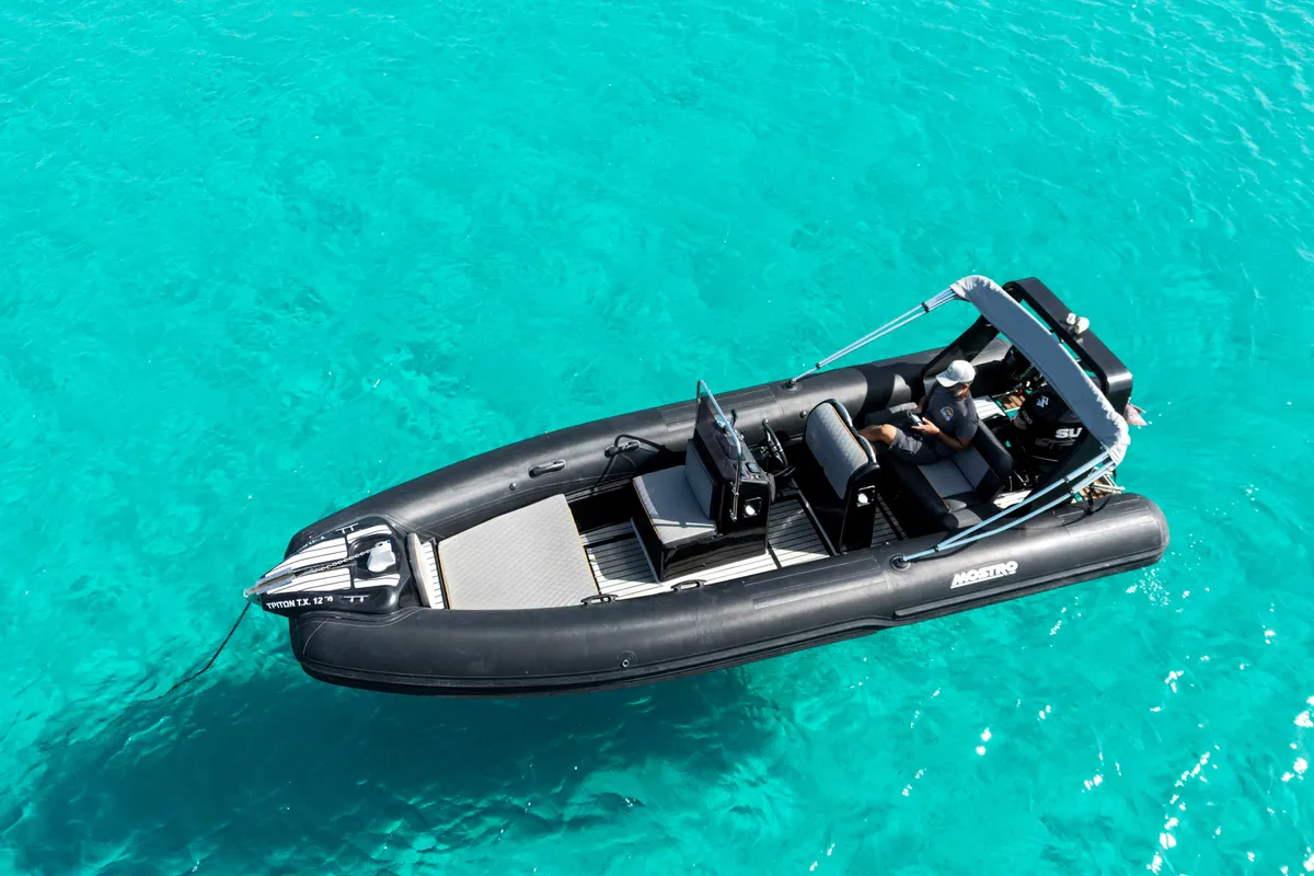Exterior view of Triton, a Gulet Motorboat motorboat at Alyki, Greece