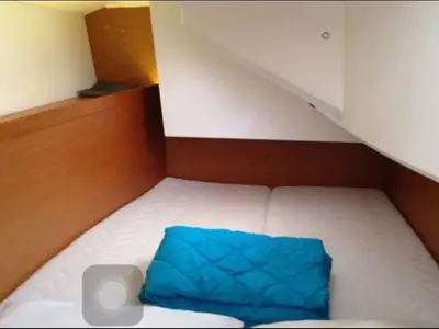 Cabin on Papatheo, a Jeanneau Sun Odyssey 349 sailboat at Municipal Unit of Lefkada, Greece