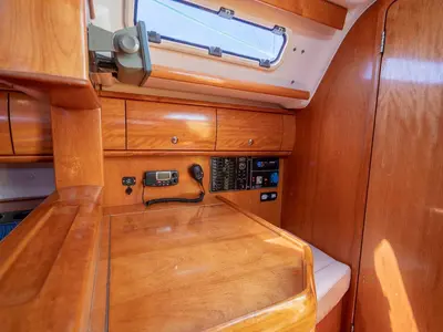 Lady Di, a Bavaria 36 Cruiser sailboat at Grad Trogir, Croatia