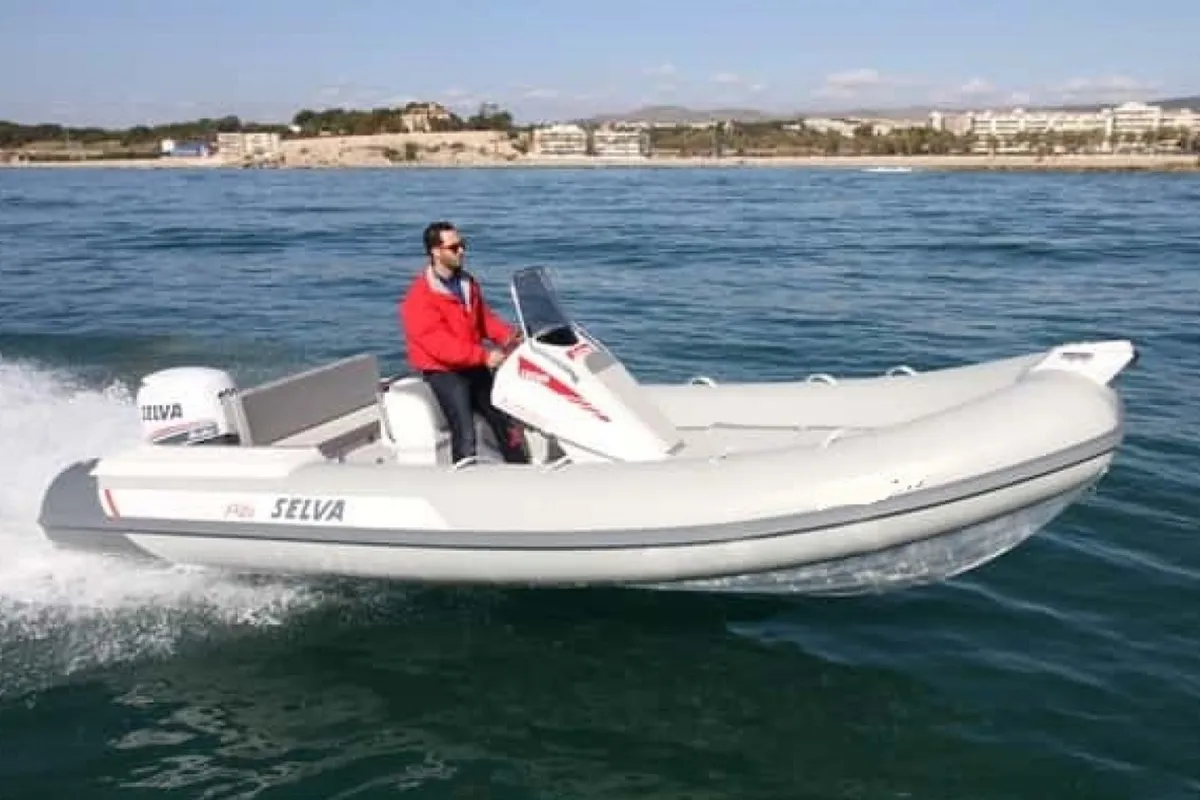 Exterior view of Selva 570 Elegance, a Gulet Motorboat motorboat at Giardini Naxos, Italy