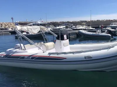 Exterior view of Selva 570 Elegance, a Gulet Motorboat motorboat at Giardini Naxos, Italy