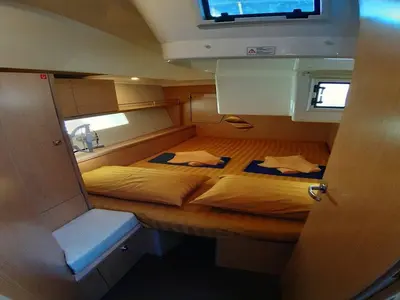Cabin on Southern Star, a Bavaria C45 sailboat at Mai Khao, Thailand