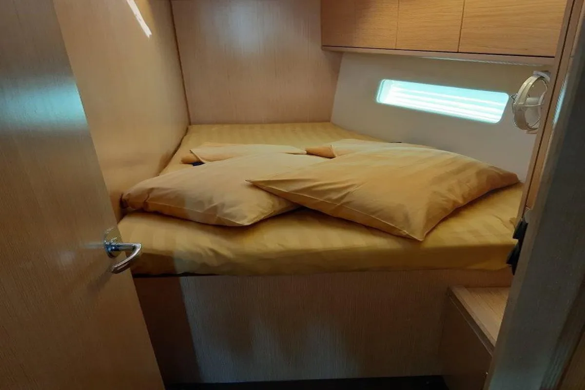 Cabin on Southern Star, a Bavaria C45 sailboat at Mai Khao, Thailand