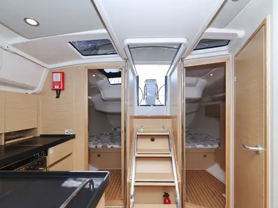 Galley of Quintessence, a Hanse 418 sailboat at Općina Sukošan, Croatia