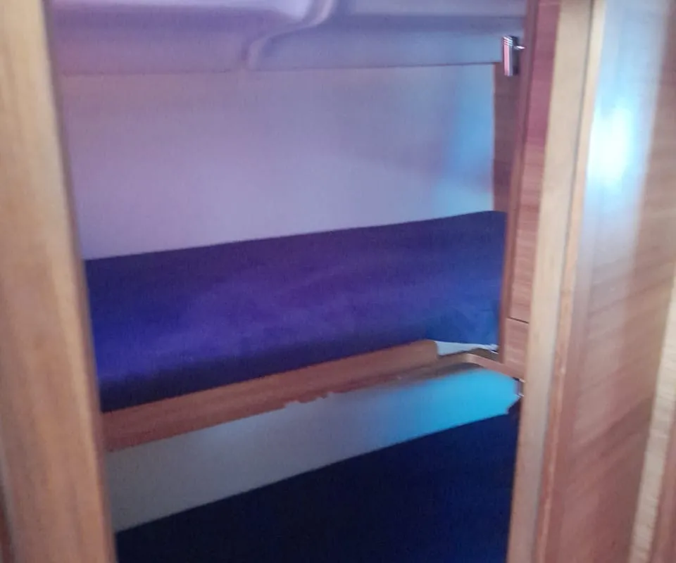 Cabin on Thetis, a Elan Impression 45.1 sailboat at Municipal Unit of Palairos, Greece