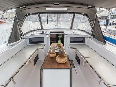 Wish Planet, a Dufour 530 sailboat at Palermo, Italy