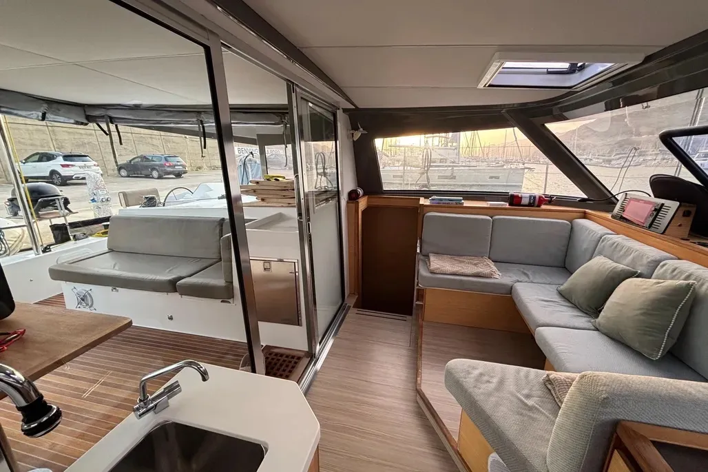 Lollo III, a Nautitech 40 Open catamaran at Punat, Croatia