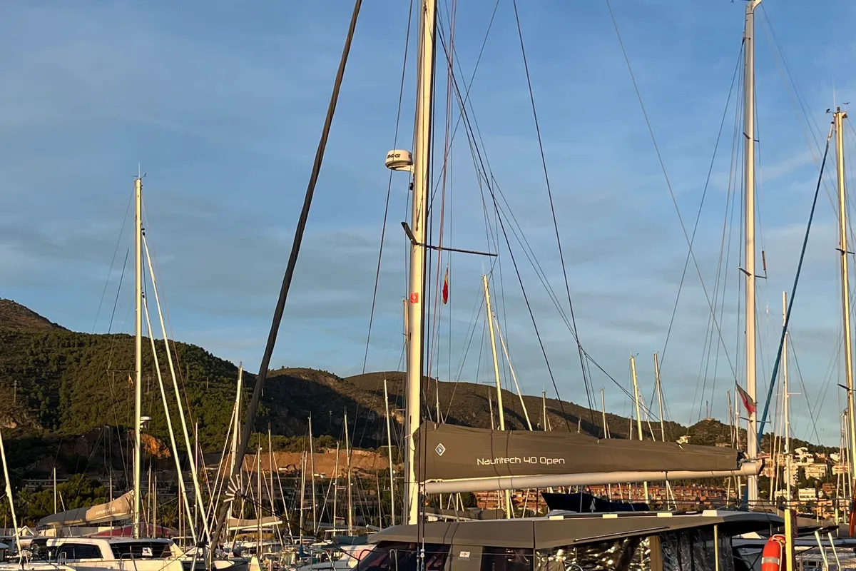 Lollo III, a Nautitech 40 Open catamaran at Punat, Croatia