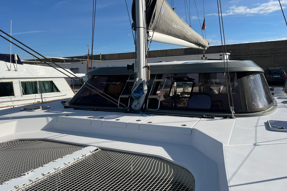 Lollo III, a Nautitech 40 Open catamaran at Punat, Croatia