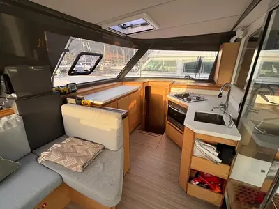 Lollo III, a Nautitech 40 Open catamaran at Punat, Croatia