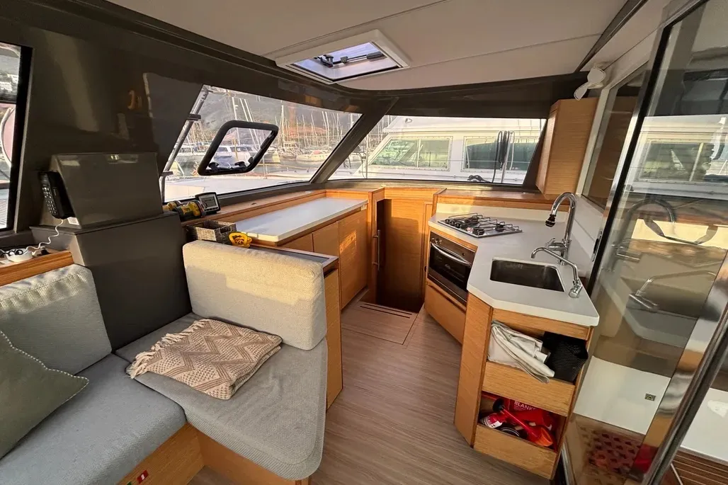 Lollo III, a Nautitech 40 Open catamaran at Punat, Croatia