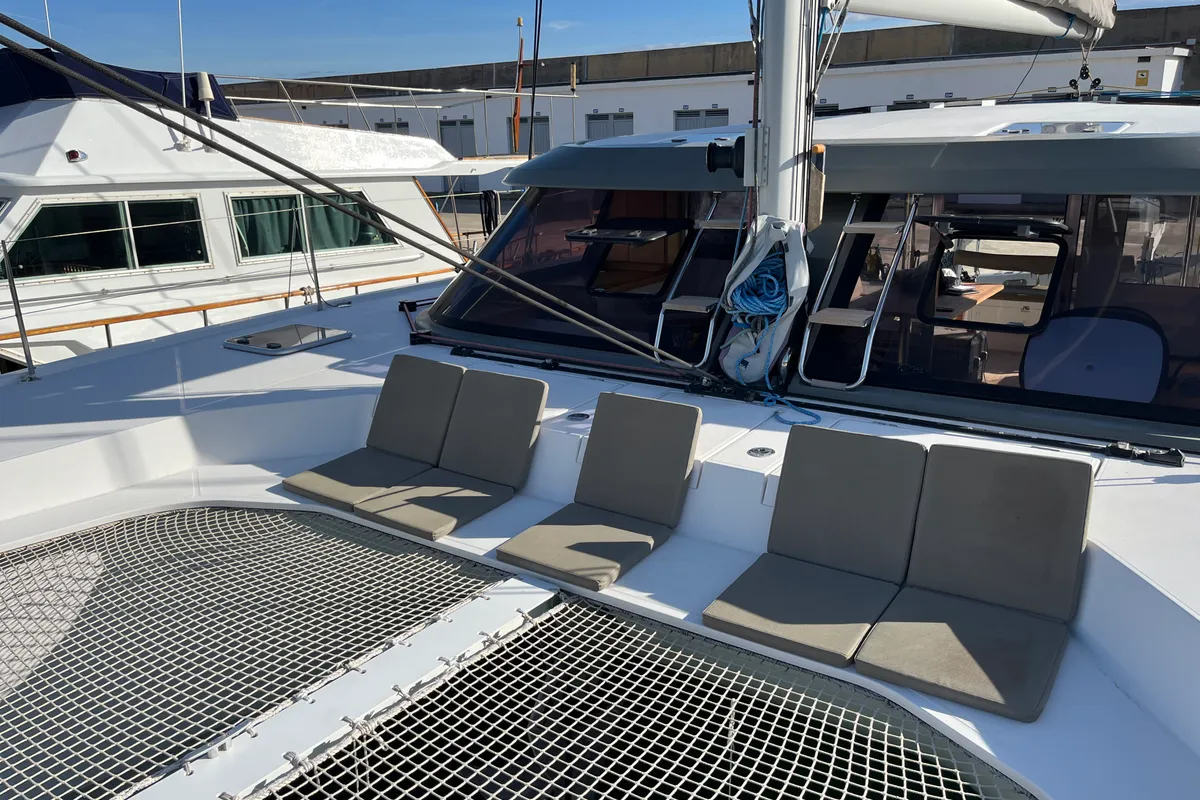 Lollo III, a Nautitech 40 Open catamaran at Punat, Croatia