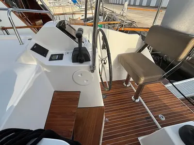 Lollo III, a Nautitech 40 Open catamaran at Punat, Croatia