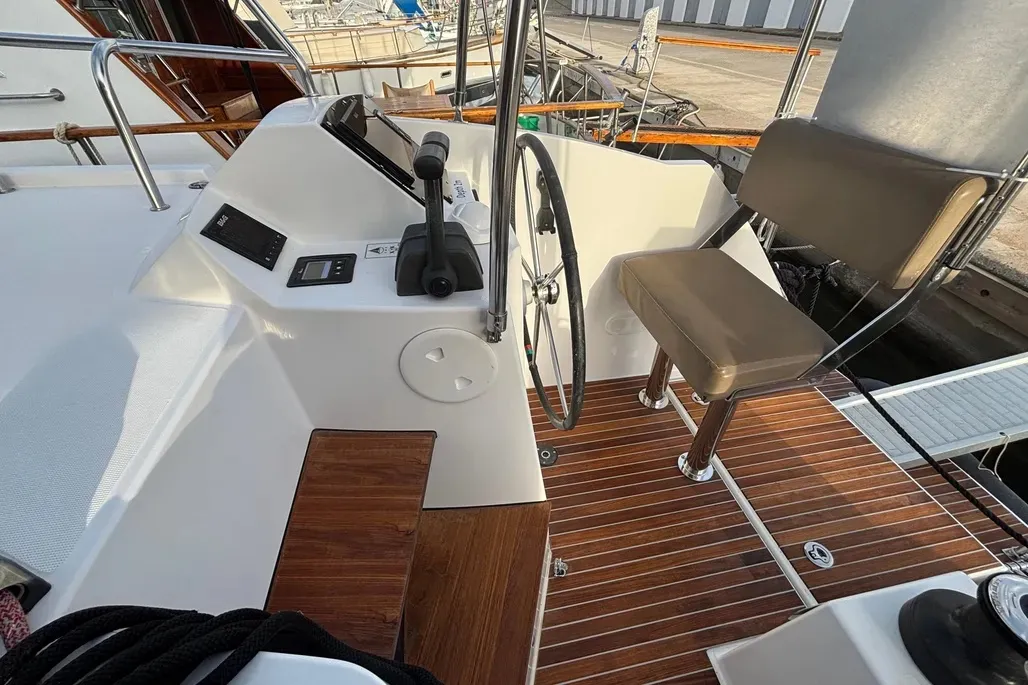 Lollo III, a Nautitech 40 Open catamaran at Punat, Croatia