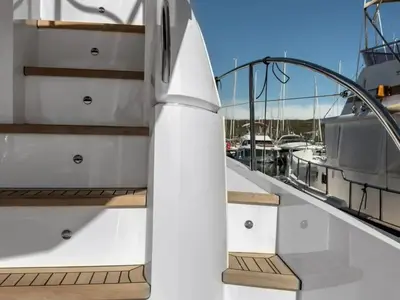 Mia, a Princess 50 Flybridge - 3 + 1 cab. motor yacht at Punat, Croatia