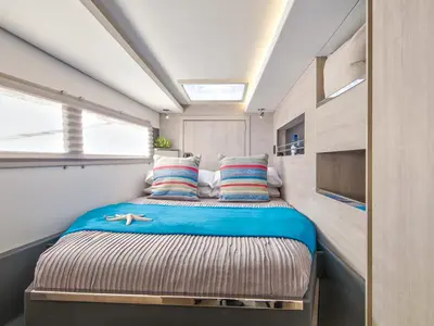 Cabin on Moorings 4500L/10 Club, a Leopard 45 catamaran at Road Town, British Virgin Islands