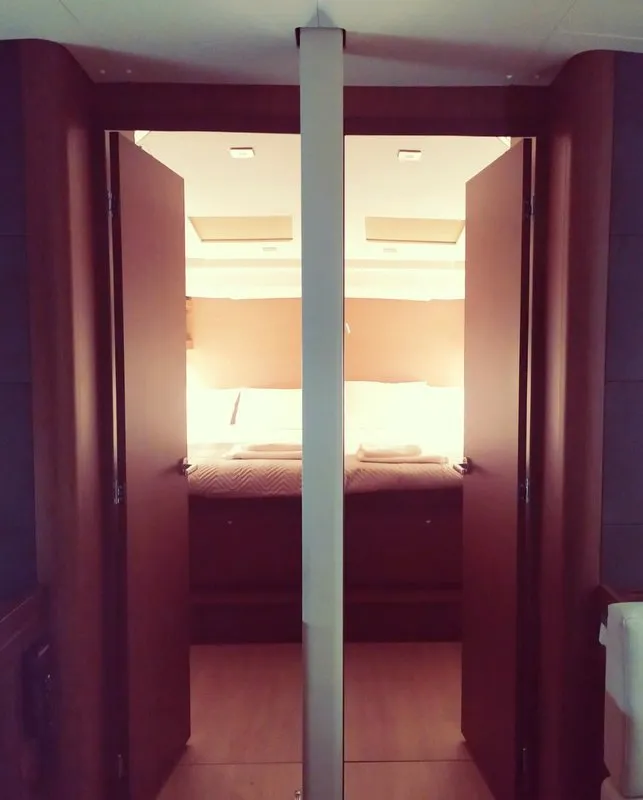 Cabin on Infinity, a Beneteau Oceanis 51.1 sailboat at Municipal Unit of Lefkada, Greece