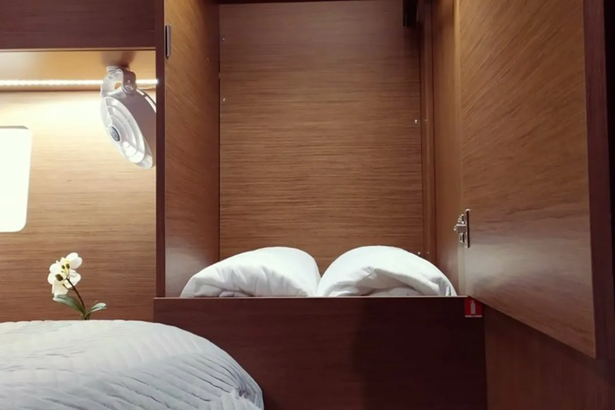 Cabin on Infinity, a Beneteau Oceanis 51.1 sailboat at Municipal Unit of Lefkada, Greece