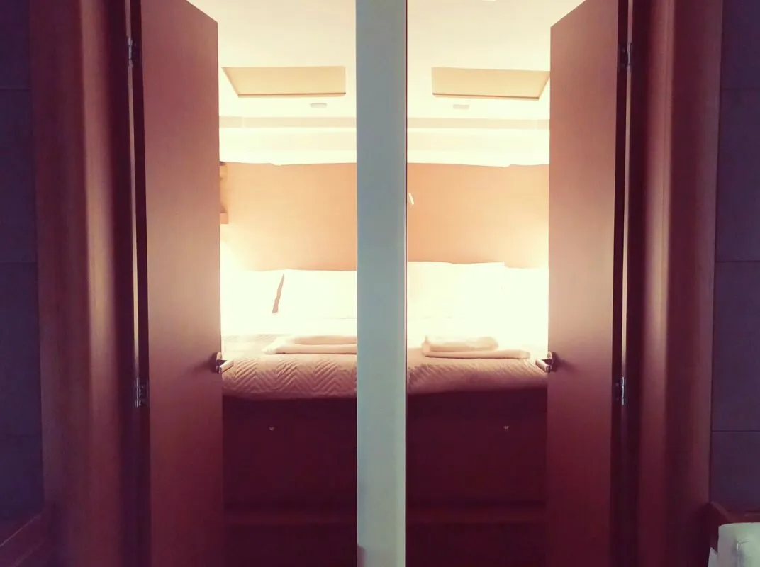 Cabin on Infinity, a Beneteau Oceanis 51.1 sailboat at Municipal Unit of Lefkada, Greece