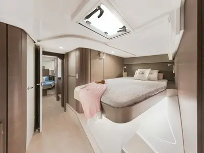NOMADE 1_X, a Bali Catspace catamaran at Road Town, British Virgin Islands