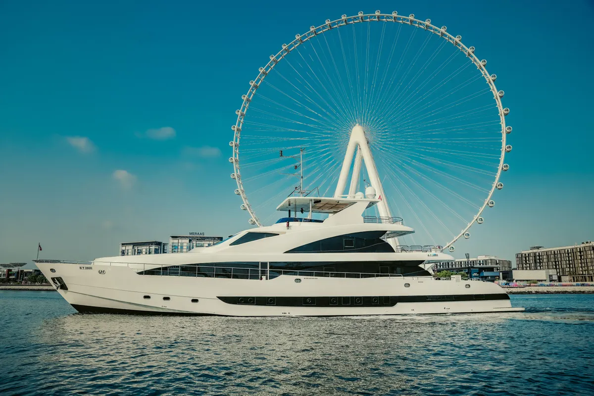 Stardom, a Luxury Motor Yacht motor yacht at Dubai Harbour, United Arab Emirates