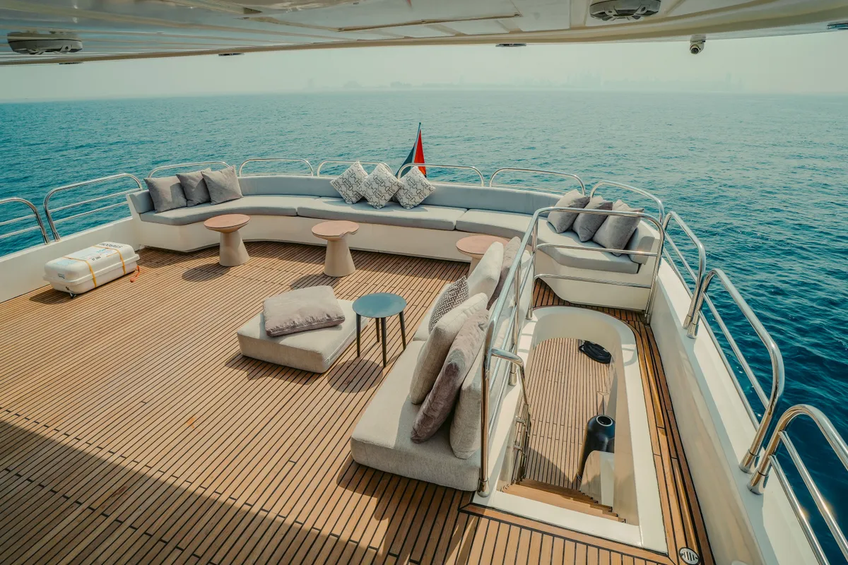 Stardom, a Luxury Motor Yacht motor yacht at Dubai Harbour, United Arab Emirates