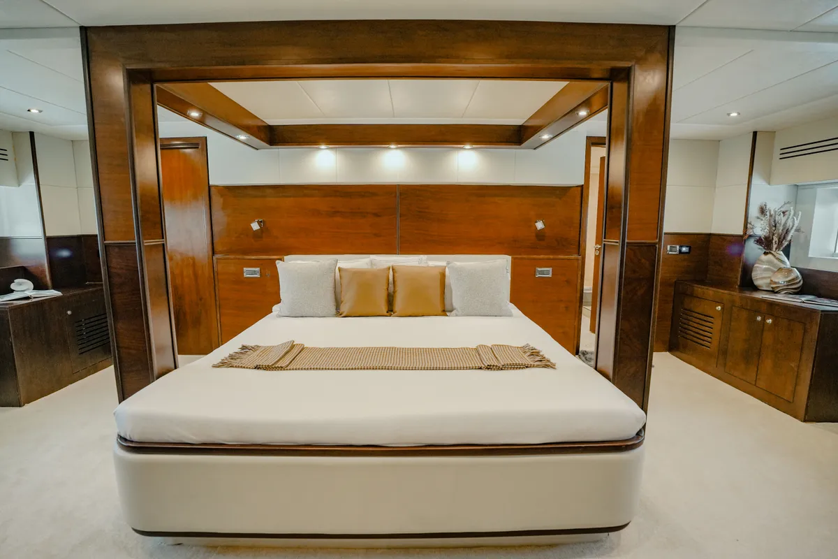 Stardom, a Luxury Motor Yacht motor yacht at Dubai Harbour, United Arab Emirates
