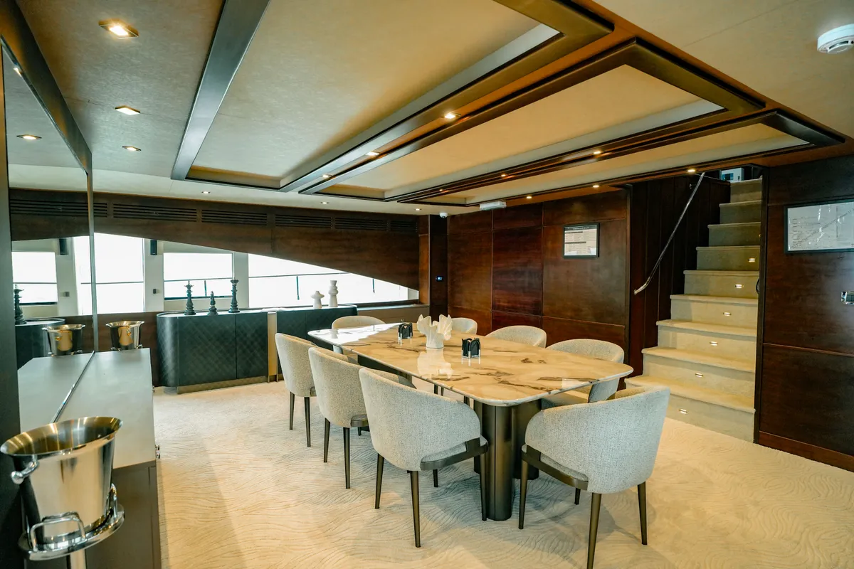 Stardom, a Luxury Motor Yacht motor yacht at Dubai Harbour, United Arab Emirates