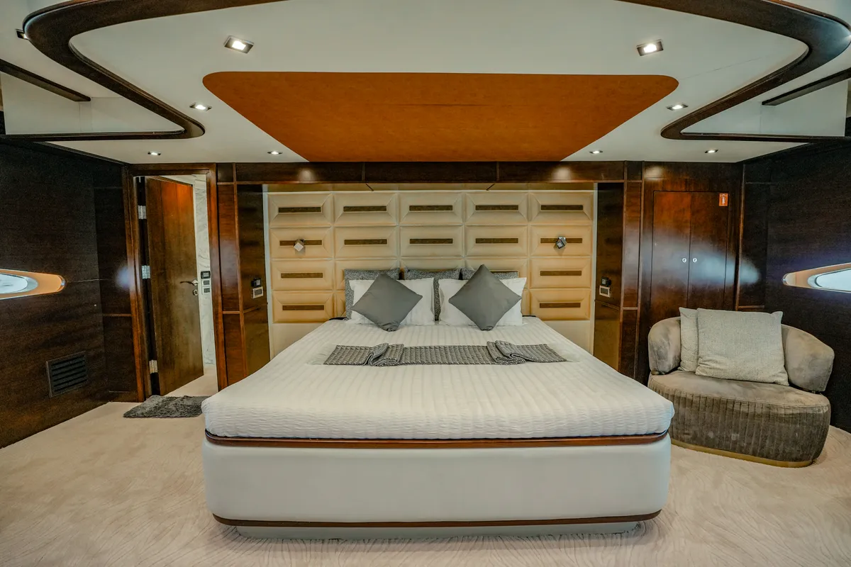 Stardom, a Luxury Motor Yacht motor yacht at Dubai Harbour, United Arab Emirates