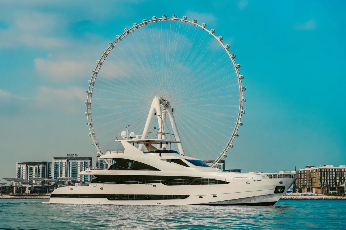Stardom, a Luxury Motor Yacht motor yacht at Dubai Harbour, United Arab Emirates